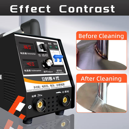 DKland LSL-4000 Weld Bead Electrolysis Cleaning Machine 220V,Industrial Weld Cleaner for TIG, Spot Welds. Welding Supplies