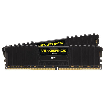 CORSAIR VENGEANCE LPX DDR4 RAM 32GB (2x16GB) 3200MHz CL16-20-20-38 1.35V Intel AMD Desktop Computer Memory - Black (CMK32GX4M2E3200C16)