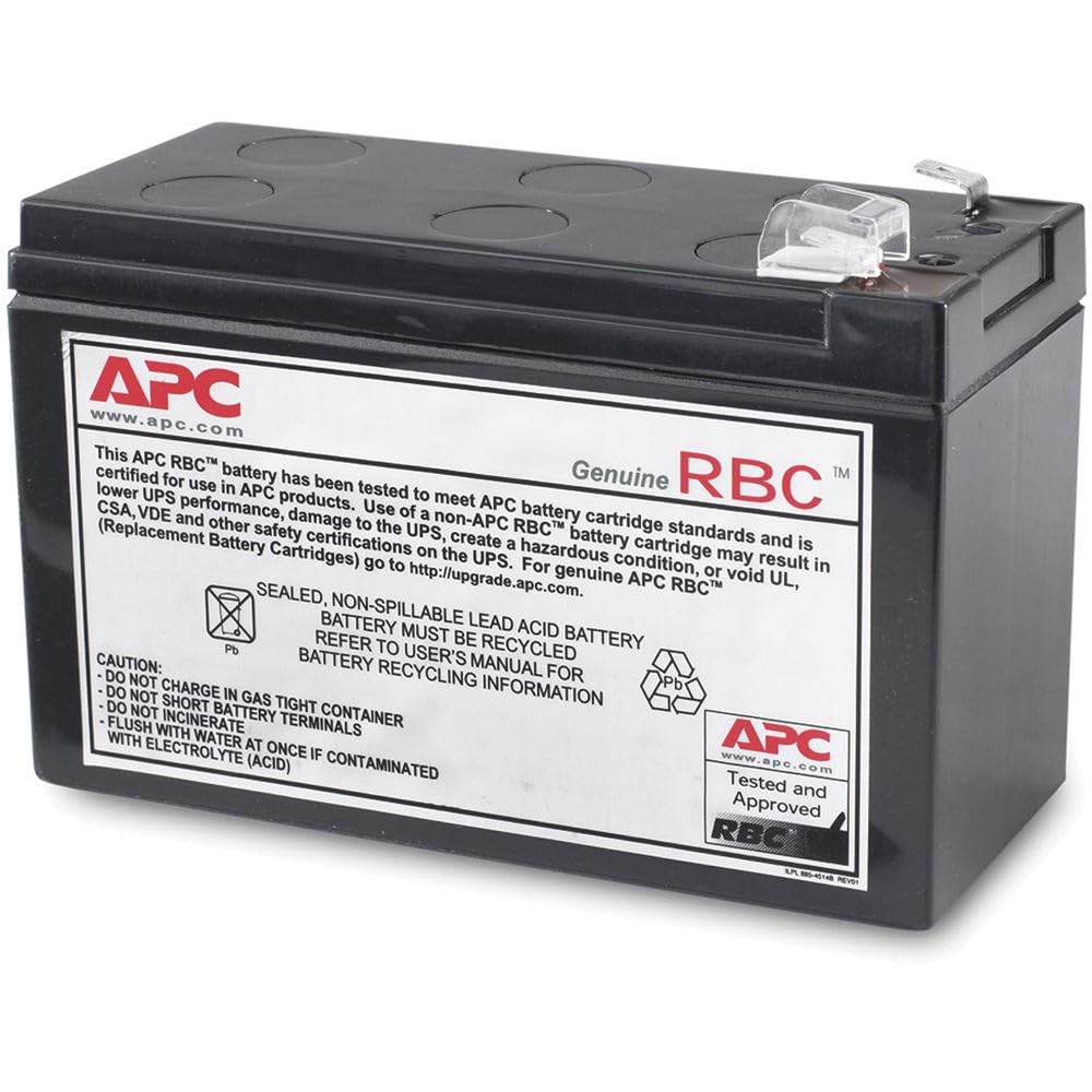 UPS Replacement Battery, APCRBC110, for UPS Models BE550G, BE550MC, and select other RBCs