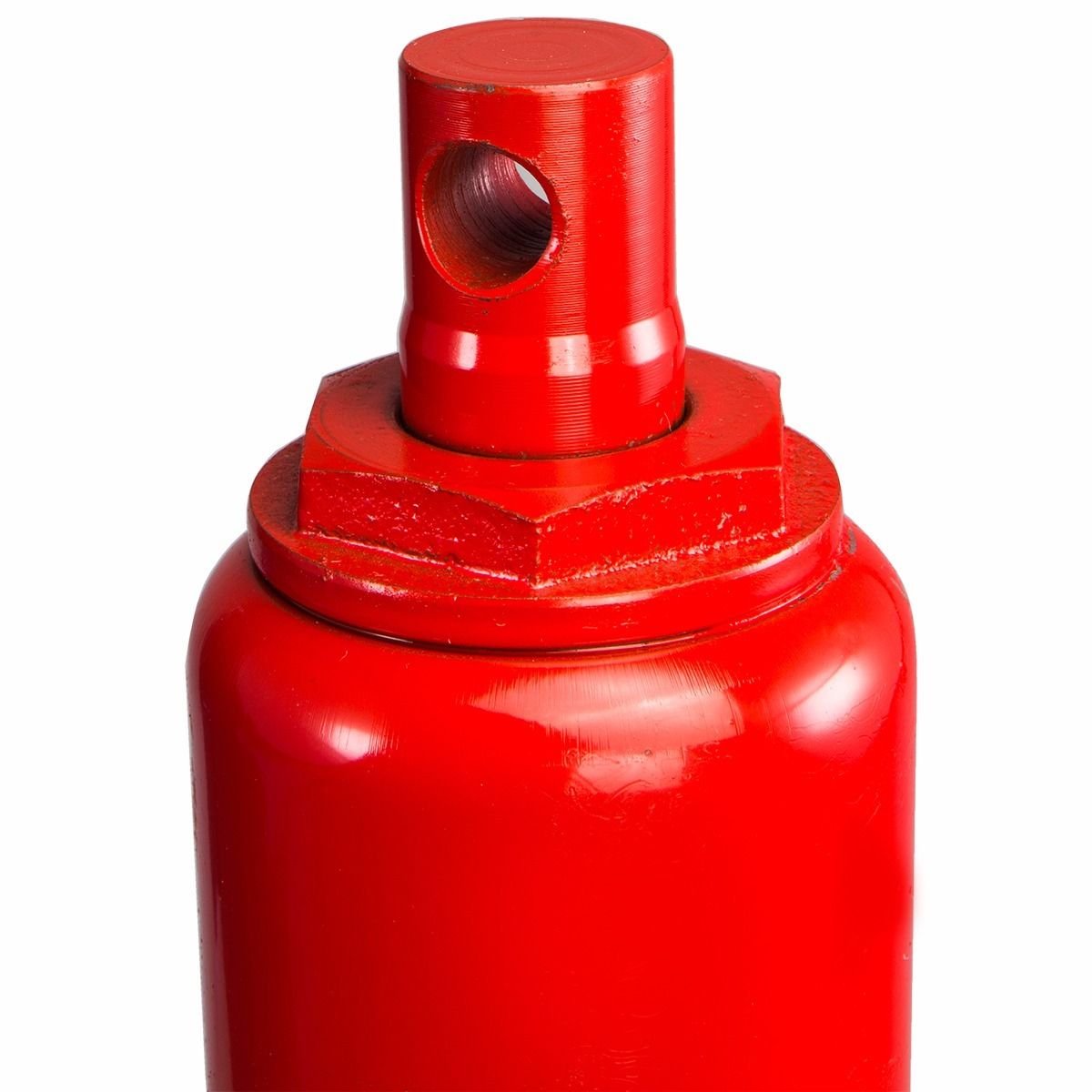 XtremepowerUS 8 Ton Air/Hydraulic Long Ram Jack Piston Ram 8-Ton Capacity Cherry Crane Shop Engine Hoist Lift For Truck- 8.0 Lbs, Red