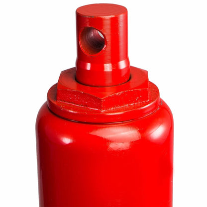 XtremepowerUS 8 Ton Air/Hydraulic Long Ram Jack Piston Ram 8-Ton Capacity Cherry Crane Shop Engine Hoist Lift For Truck- 8.0 Lbs, Red