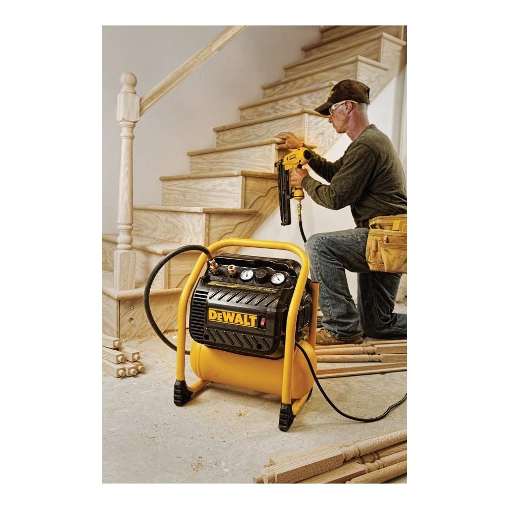 DEWALT Air Compressor for Trim, 200-PSI Max, Quiet Operation (DWFP55130)
