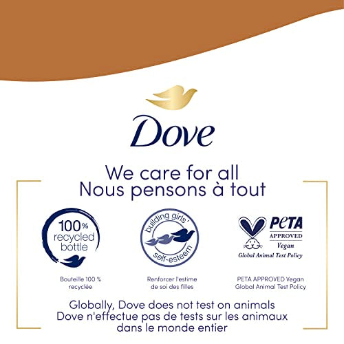 Dove Advanced Care Hand Wash Shea Butter & Warm Vanilla 4 Count for Soft, Smooth Skin, More Moisturizers than the Leading Ordinary Hand Soap, 12 oz
