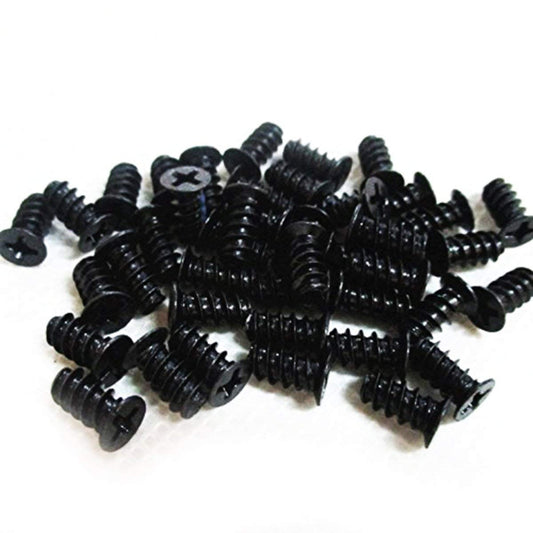 Easycargo PC Case Fan Screws for 60mm, 70mm, 80mm, 90mm, 92mm, 120mm, 140mm (50 Pack Black)