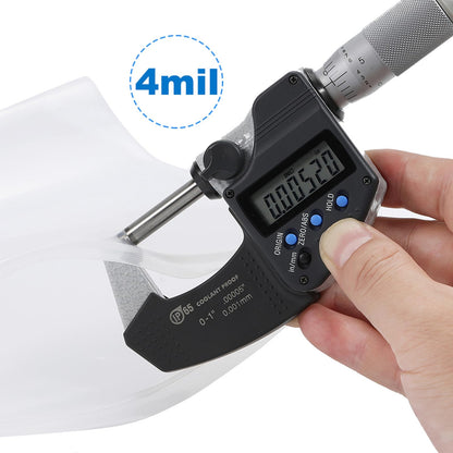 Somoga 200 PCS 1" x 1" Thick 4 Mil Small Clear Zip Poly Bags Plastic Reclosable Zip Seal Lock Bags Heavy-Duty Necklace Ring Coin Beads Jewelry Pill Zipper Bag