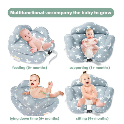 Chilling Home Nursing Pillow for Breastfeeding, Adjustable Nursing Pillow Breast Feeding Pillow Bottle Feeding More Support for Mom and Baby, Breastfeeding Essentials for Newborn,Removable Cover