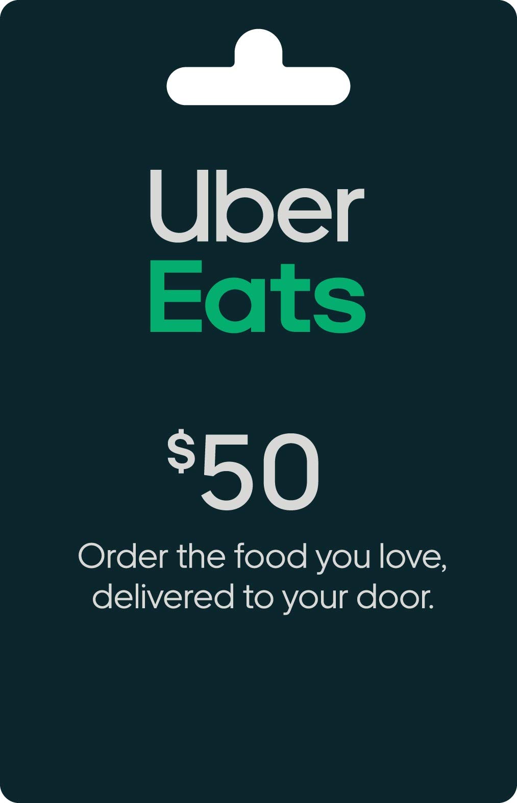 Uber Eats Gift Card $50