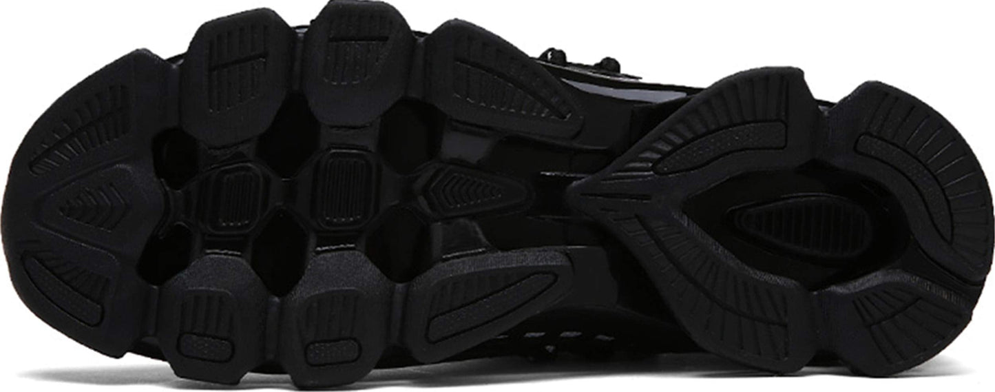 DUORO Men's Slip On Road Running Shoes, Breathable, Lightweight, Comfortable, White, Size 11.5 Wide