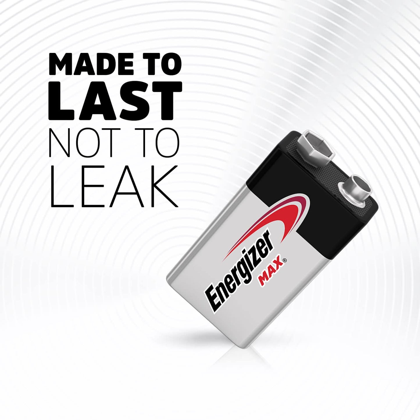 Energizer MAX 9V Batteries (8 Pack), 9 Volt Alkaline Batteries