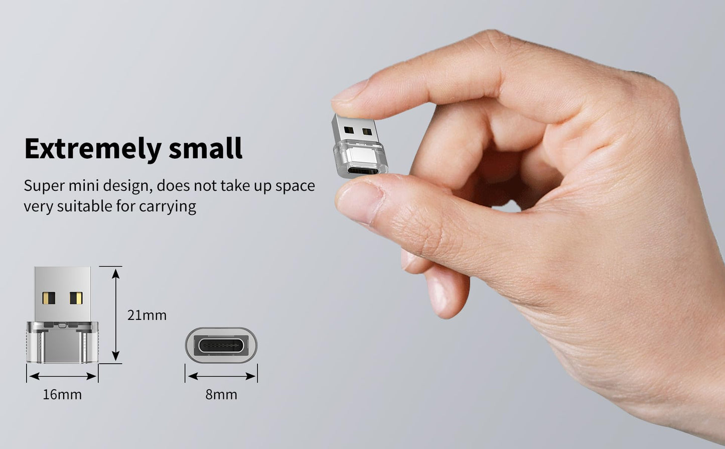 USB to USB C Adapter 5 Pack,USB C Female to A Male Charger Converter Compatible with Apple Watch Ultra iWatch,iPhone 16/15/ Pro Max Plus,iPad,Samsung Galaxy S23,Car, Laptop,Charger, Quest Link, etc.