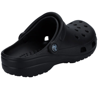 Crocs Unisex-Adult Classic Clogs, Black, 3 Men/5 Women