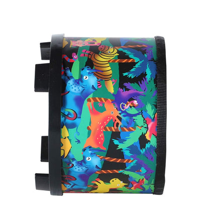 Ubblove Floor Tom Drum for Kids 8 inch Percussion Instrument Music Drum with 2 Mallets for Baby Children Special Christmas Birthday Gift, Black