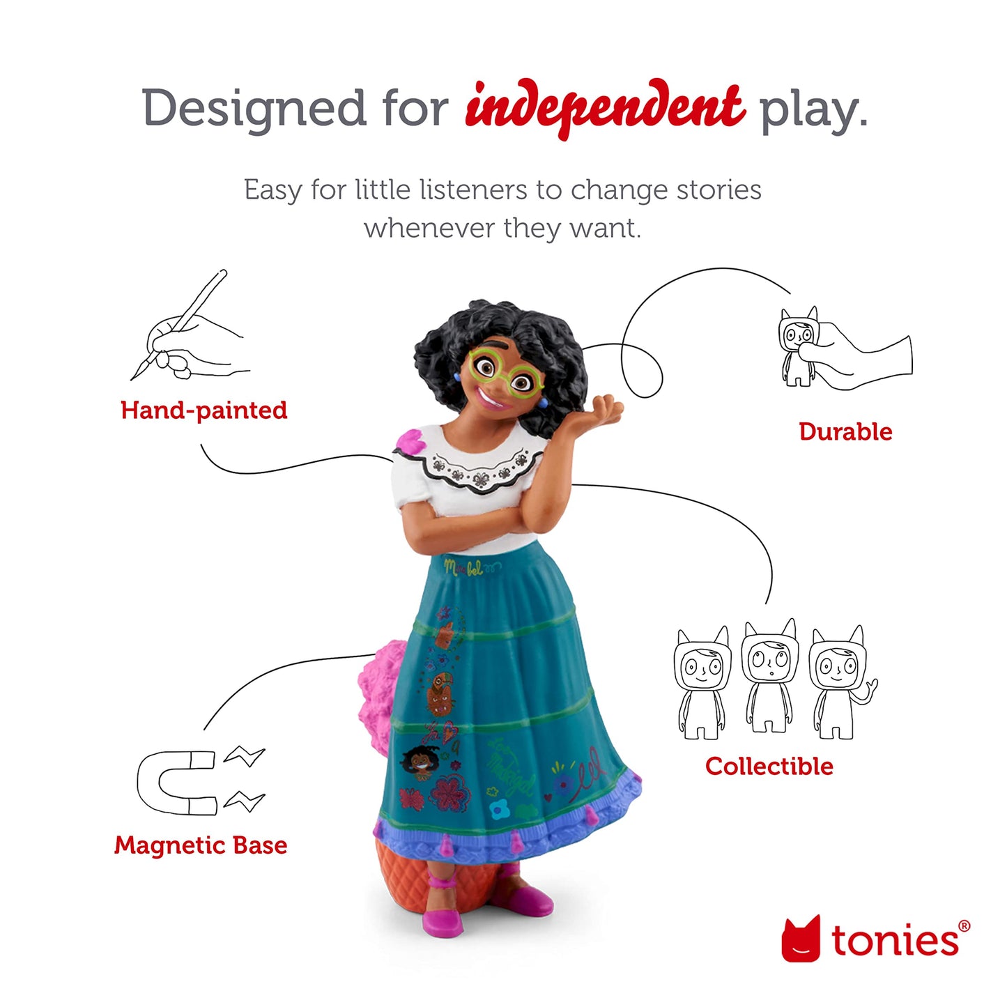 Tonies Mirabel Audio Toy Figurine from Disney's Encanto