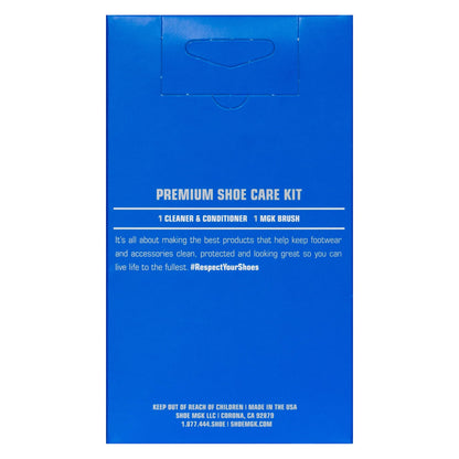 Shoe MGK Starter Shoe Cleaner Kit - Shoe Cleaner & Conditioner for All Shoes, Premium Shoe Brush