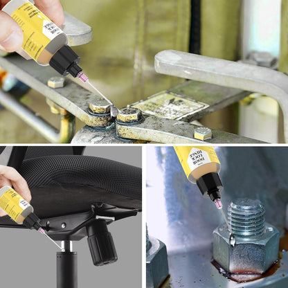 Qucship Door Hinge Lubricant 1 oz Needle Oiler, Upgraded Squeaky Door Hinge Lubricant for Lock, Tools, Bicycles