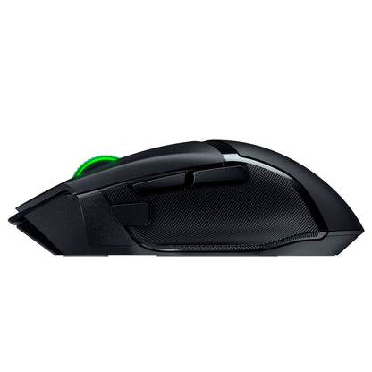 Razer Basilisk V3 X HyperSpeed Customizable Wireless Gaming Mouse: Mechanical Switches Gen-2-5G Advanced 18K Optical Sensor - Chroma RGB 9 Programmable Controls 535 Hr Battery Classic Black