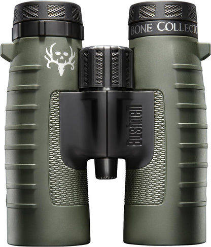 Bushnell Binocular Bundle: Trophy XLT 10x42 Binoculars (Bone Collector Edition) + Deluxe Binocular Harness
