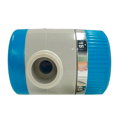 Gilmour Single Outlet Mechanical Water Timer for Garden Hose, Irrigation Timer for Sprinklers and Drip Lines, Blue