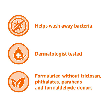 Amazon Basics Liquid Hand Soap Refill, Milk and Honey Scent, Triclosan-free, 50 Fluid Ounces, Pack of 1