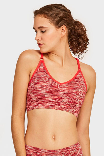 Women's Bras, Comfortable Yoga Tube Bralette Sports Bra, Free Size - Pack of 6 (BR0252SP1)