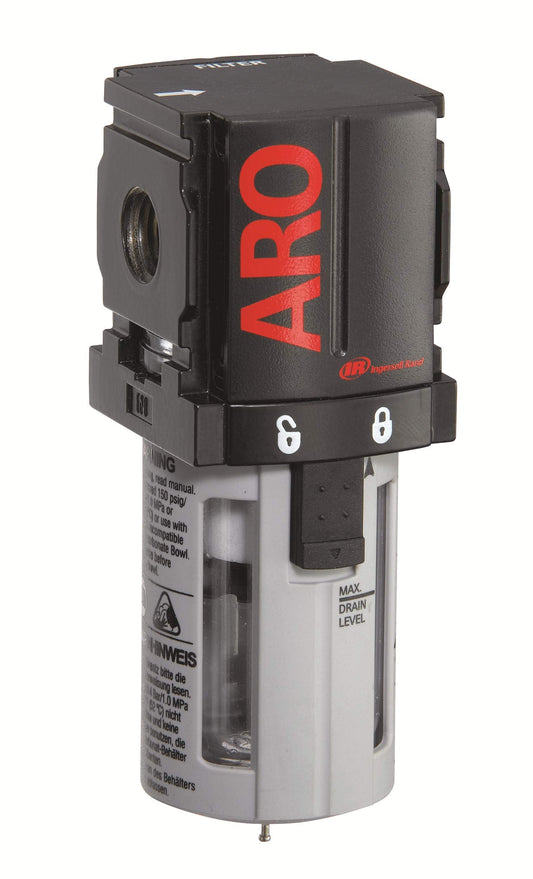 ARO F35121-300-VS Air Line Coalescing Filter, 1/4" NPT - 150 psi Max Inlet