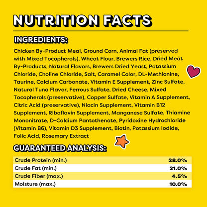 Temptations Classic Crunchy and Soft Cat Treats, Seafood Medley Flavor, 3 oz. Pouch (Pack of 12)