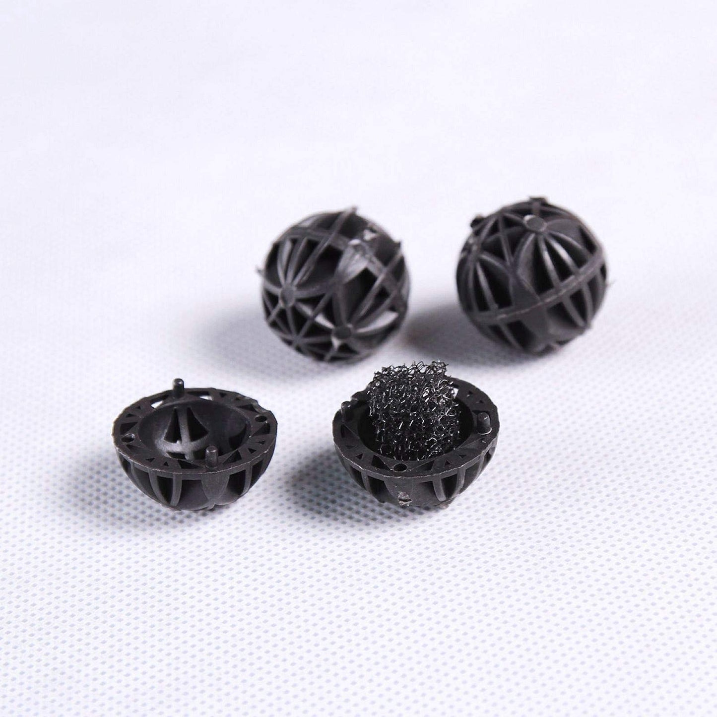 AQUANEAT Aquarium 1" Bio Balls 100pcs for Fish Tank Pond Canister Filter Media