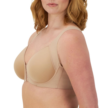 Bali Women's One Smooth U Posture Boost w/EverSmooth Back Underwire Bra, Nude, 36D