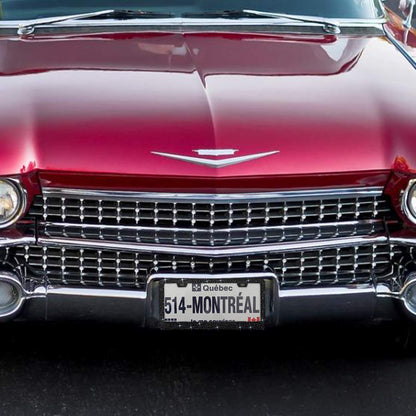 Bling License Plate Frame for Women, 1PCS Sparkly License Plate Frames| Over 1200 pcs 14 Facets Bedazzled Clear Glass Diamond Rhinestone Crystals w/Free Glitter Diamond Box (Black)