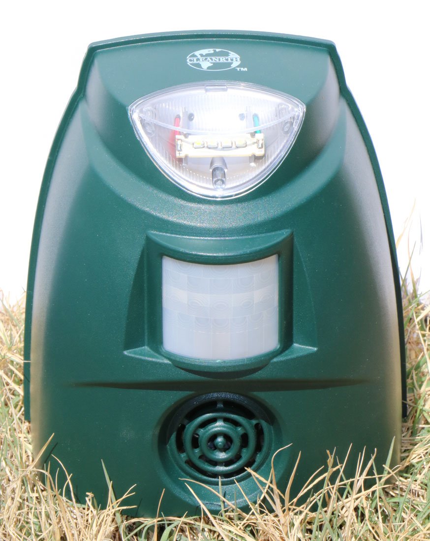 CLEANRTH TSBR620 Super Advanced Sonic & Ultrasonic Bird Repeller – Includes Triple Scan Technology