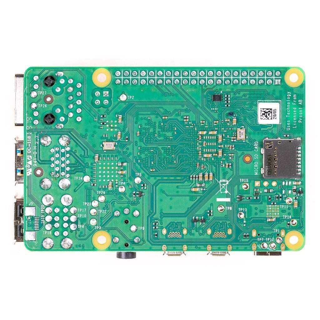 Raspberry Pi 4 Computer Model B 8GB Single Board Computer Suitable for Building Mini PC/Smart Robot/Game Console/Workstation/Media Center/Etc.