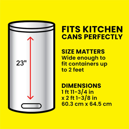 Glad Tall Kitchen Drawstring Trash Bags - Odorshield 13 Gallon White Trash Bag, Febreze Fresh Clean, 110 Count