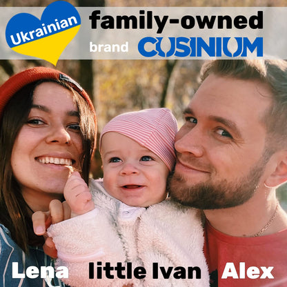 CUSINIUM Metal Salt Pepper Cooking Dredge Shakers - With Handle - Seasonings Spice Shakers With Holes and Lids - 6 Ounce, 2pcs | Style: Medium