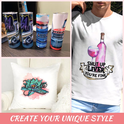 Sublimation Ink for Epson ET-2720 ET-2800 ET-2803 ET-4800 ET-2760 ET-2850 ET-4760 ET-4800 ET-3760 Sublimation Ink 522 Refilled Bottles Inkjet Printers for Heat Transfer Mug T Shirts (4x100ML)