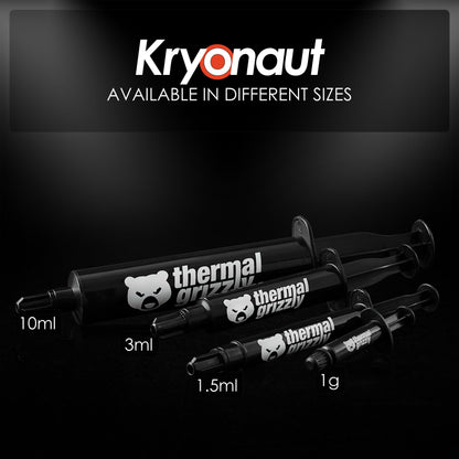 Thermal Grizzly Kryonaut - 1 Gram - Extremly High Performance Thermal Paste - for Demanding Applications and Overclocking CPU/GPU/PS4/PS5/Xbox