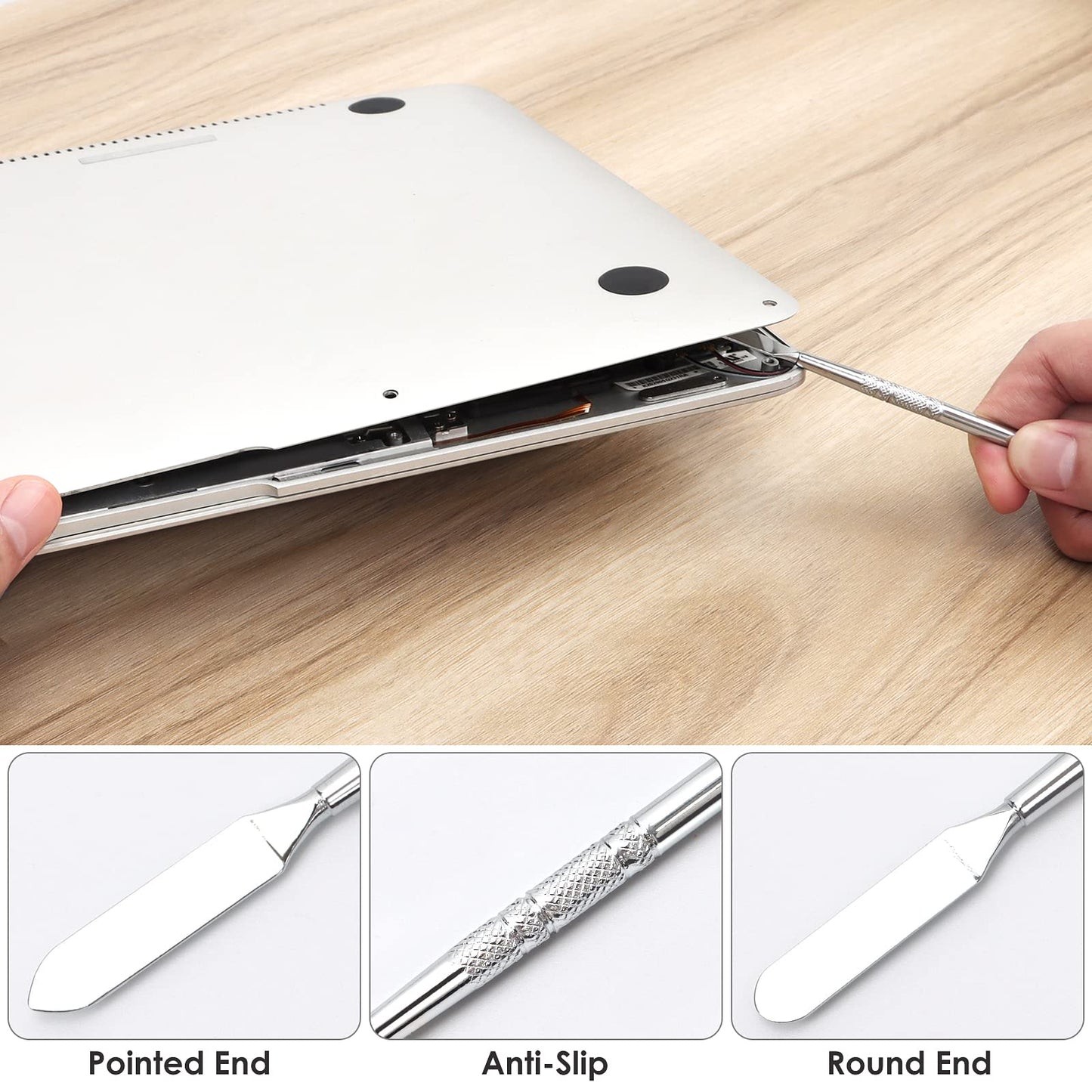 STREBITO Spudger Pry Tool Kit 11 Piece Opening Tool, Plastic & Metal Spudger Tool Kit, Ultimate Prying & Open Tool for iPhone, Laptop, iPad, Cell Phone, MacBook, Tablet, Computer, Electronics Repair