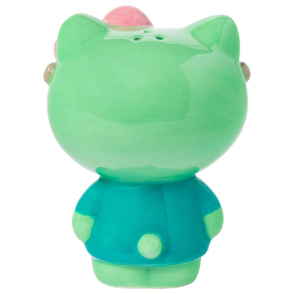 Silver Buffalo Sanrio Hello Kitty Halloween Ceramic Salt and Pepper Shaker Set, 5” L x 2” W x 3.5” H