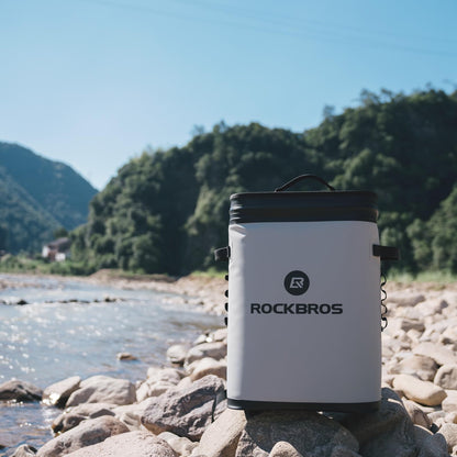 ROCKBROS Backpack Cooler Leak-Proof Soft Sided Cooler Waterproof Insulated Backpack Cooler Bag 36 Can Soft Cooler for Camping Fishing Party Outdoor Adventure Picnic