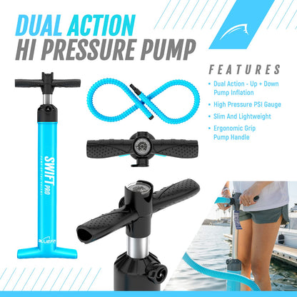 Bluefin SUP 10'8'' Inflatable Stand Up Paddle Board, Blue, Including Accessories & 5 Year Warranty