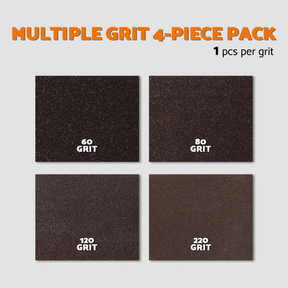 Sanding Sponge, 60 80 120 220 Coarse Medium Fine Grit Sanding Block, Sander Sponges for Drywall Metal, Sandpaper Sponge Sanding Blocks for Wood 4 Pcs by S&F STEAD & FAST