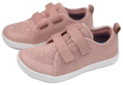 WHITIN Kids Wide Barefoot Shoes for Boys Girls Minimalist Toe Box Zero Drop Sneakers Size 4 Big Walking Sports School Footwear Tennis Fitness Rose 36