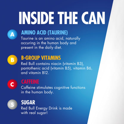 Red Bull Coconut Edition Energy Drink, Coconut Berry, with 80mg Caffeine plus Taurine & B Vitamins, 8.4 Fl Oz, Pack of 24 Cans