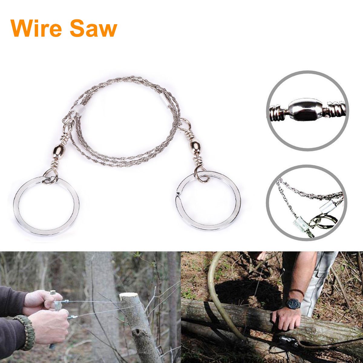 EMDMAK Survival Kit Outdoor Emergency Gear Kit for Camping Hiking Travelling or Adventures (Black)