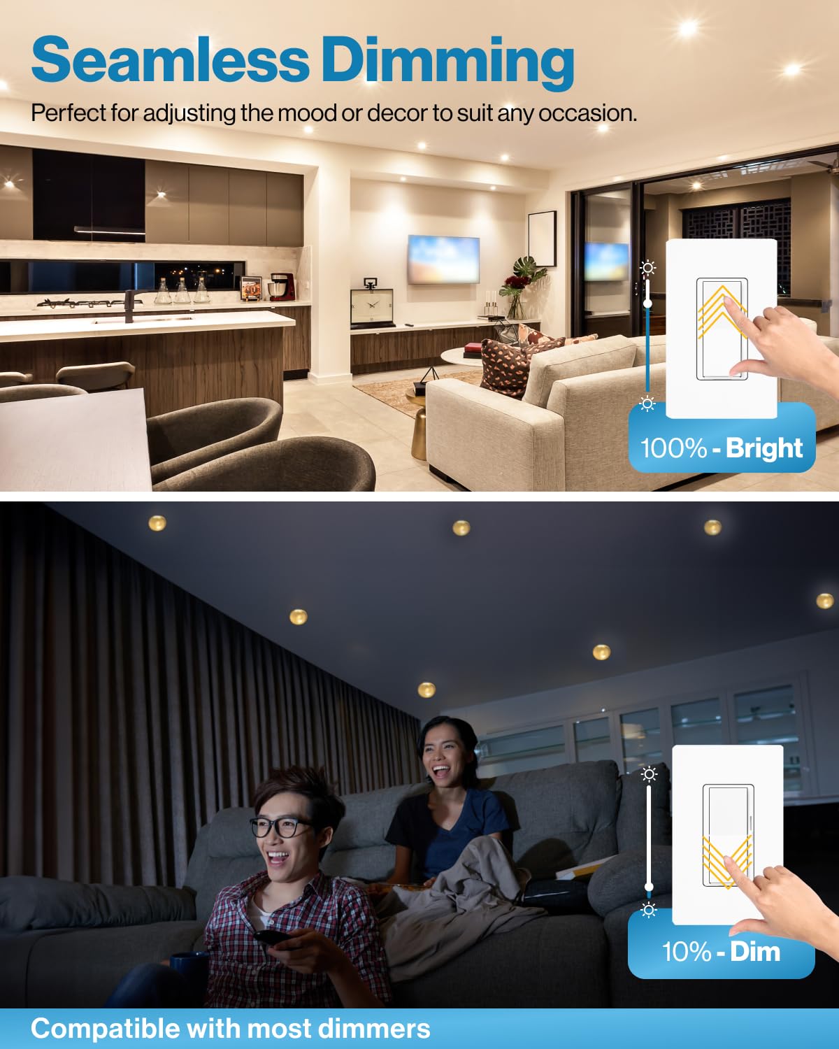 Sunco 12 Pack BR30 Light Bulbs LED, Recessed Can Light Bulbs, Indoor Flood Bulb, 850 LM, 11W (65W Equivalent), 3000K Warm White, Dimmable, E26 Base, for Home, Kitchen, Bedroom UL.