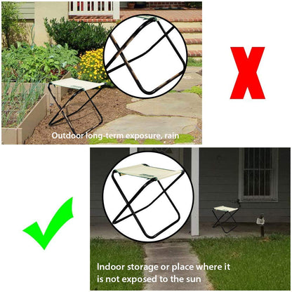 GardenHOME 7-Piece Gardening Tool Set – Stainless Steel Hand Tools with Wooden Handles, Folding Stool, and Canvas Tote Bag, Yard Maintenance Kit for Gardeners, Women, and Beginners