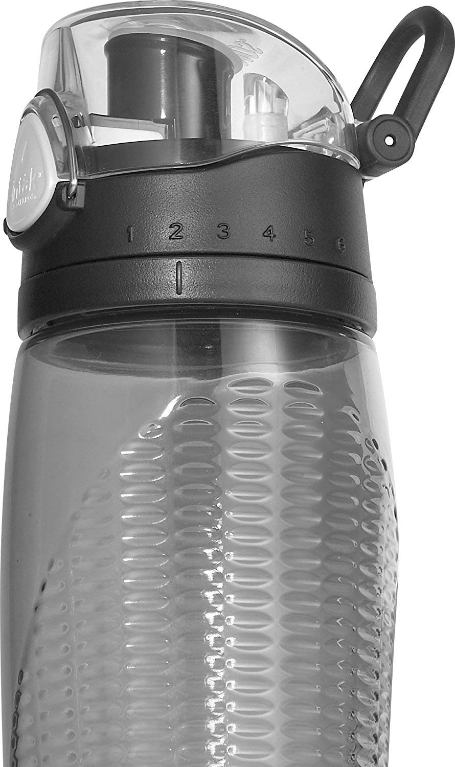 THERMOS Intak 24 Ounce Hydration Bottle with Meter, Smoke