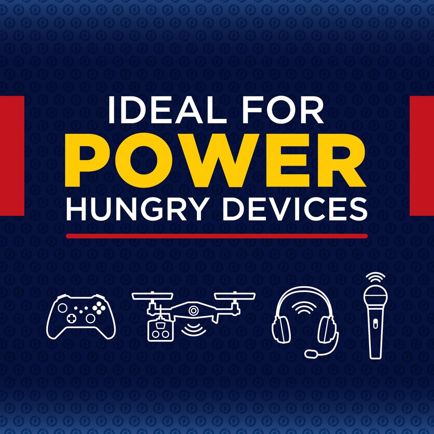 Rayovac Fusion AAA Batteries, Premium Alkaline Triple A Batteries (30 Battery Count) Red, Silver