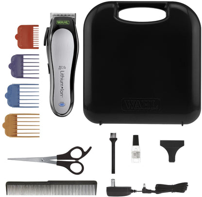 Wahl USA Lithium Ion Pro Series Cordless Animal Clippers – Rechargeable, Heavy-Duty, Electric Dog & Cat Grooming Kit for Small & Large Breeds with Thick to Heavy Coats – Model 9766