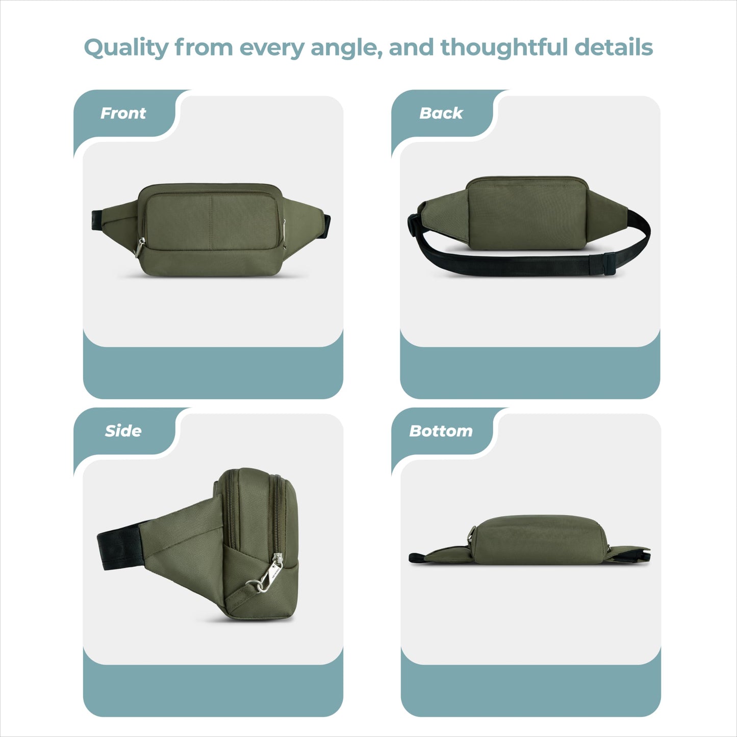 Travelon Anti-Theft Classic Waist Pack