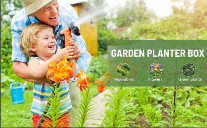 Vengarus 2pcs 4x3x1FT Galvanized Raised Garden Bed-Outdoor Planter Box for Vegetables,Metal Flower Boxes with Corner,Planter Raised Bed,Silver